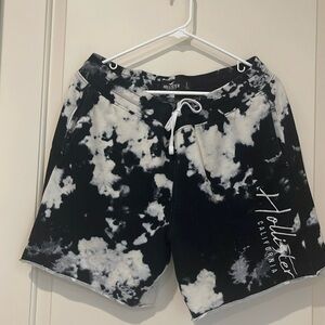 Hollister Mens Tie- Dye Shorts, Size Large